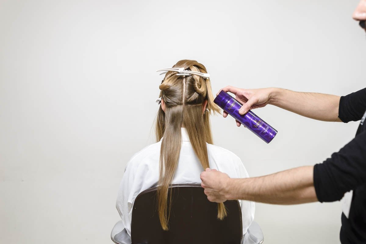 Hollywood Glam Wave Tutorial Step 3 Kerastase